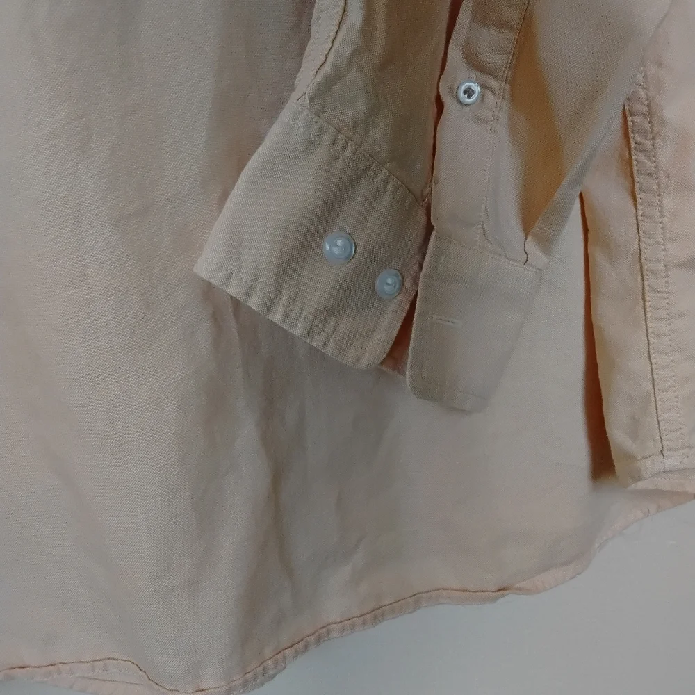 Banana Republic Men's Button-Down Yellow Shirt